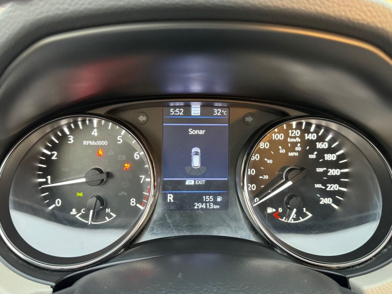 نيسان كاشكاي Panorama AWD 360 cameras