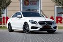 Mercedes-Benz C 200 Mercedes-Benz C200 AMG Pack 2017 GCC under Warranty with Flexible Down-Payment.