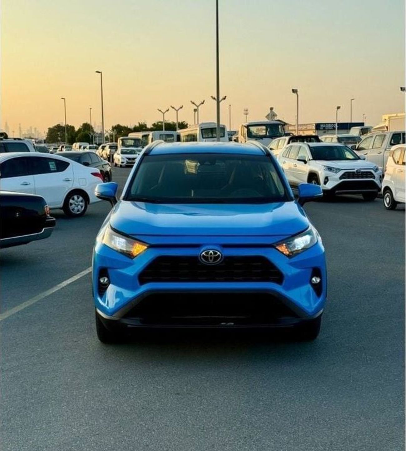 تويوتا راف ٤ LE 2.5L (219 HP) 2021 LE 4WD KEY START UAE PASS USA IMPORTED