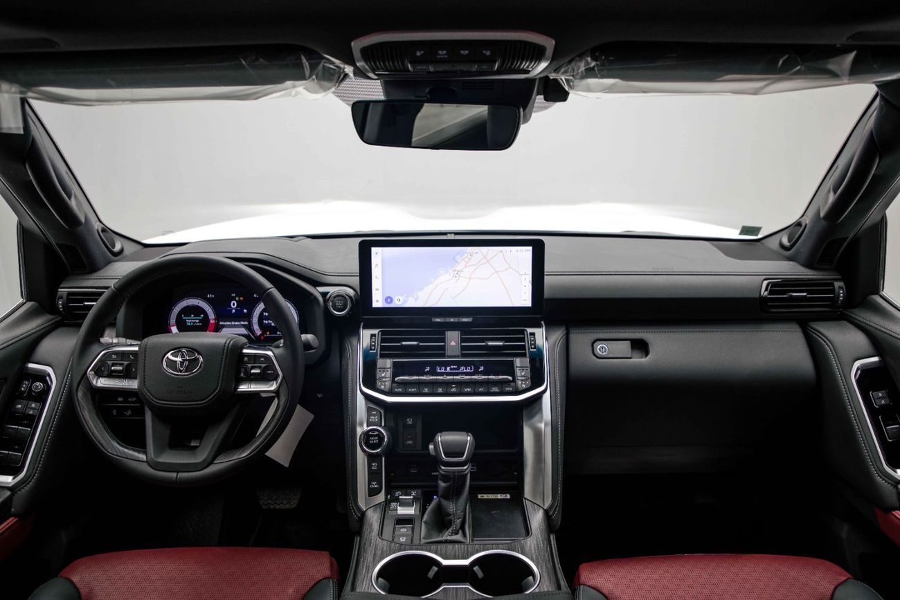 Toyota Land Cruiser VXR S 3.5L - WHITE INSIDE RED | EXPORT ONLY