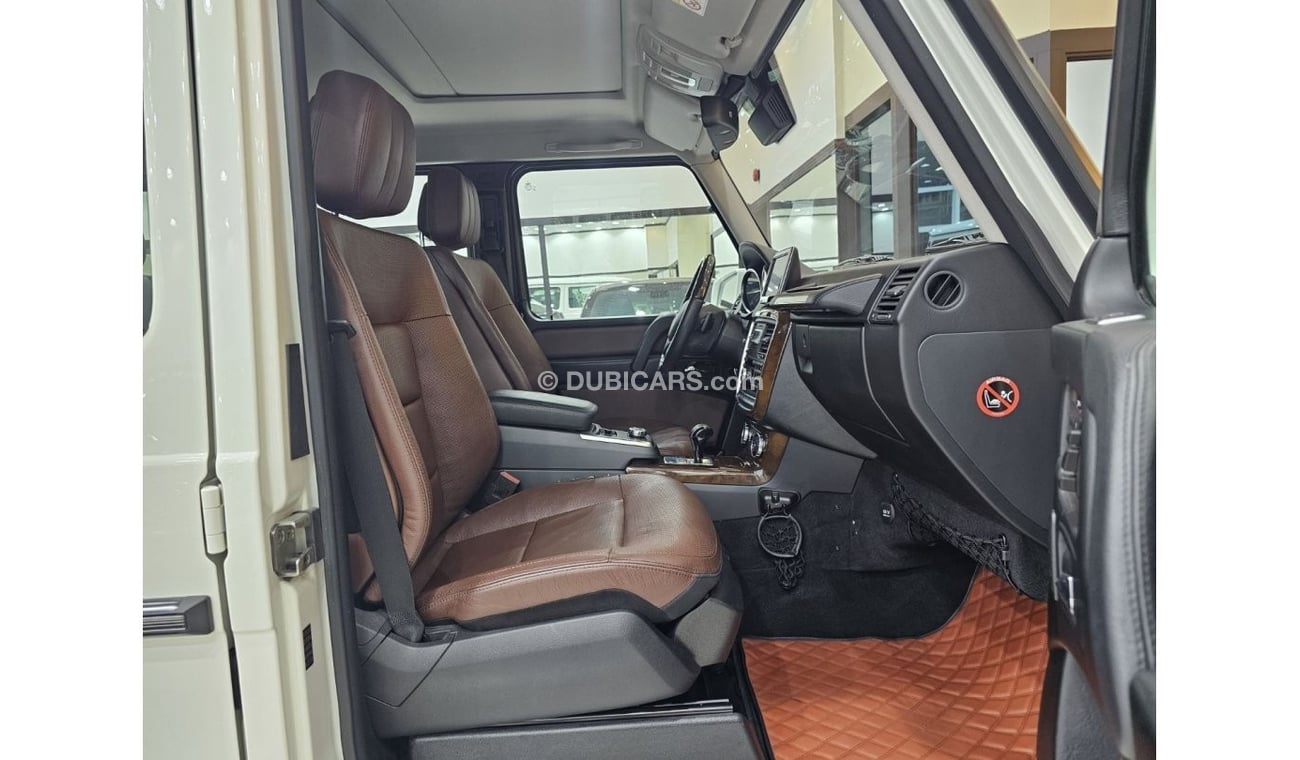 Mercedes-Benz G 500 4X4 MERCEDES G500 2016 GCC DRIVEN 36K ONLY WITH FULL AGENCY SERVICE IN BRAND NEW CONDITION