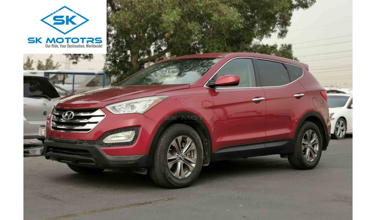 Hyundai Santa Fe 2.4L 4CY Petrol, 17" Rims, Active ECO Control, Dual Airbags, Bluetooth, Fabric Seats (LOT # 638)