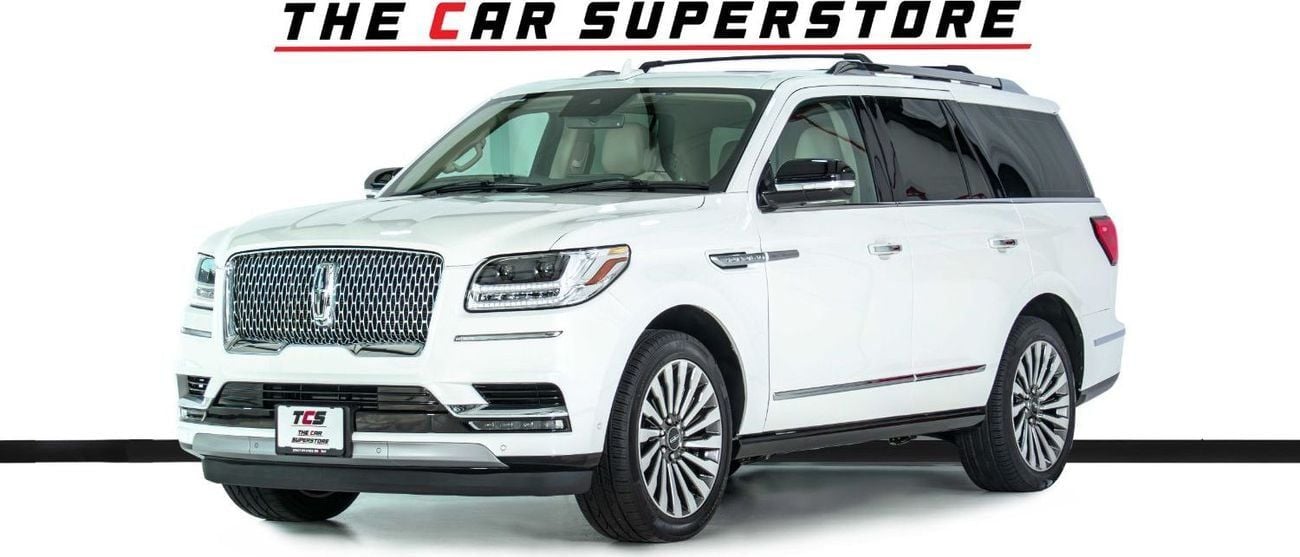 Lincoln Navigator Reserve 3.5L GCC-7 Seats-Al Tayer Warranty and Service Contract Until 05/2026-22 Inch