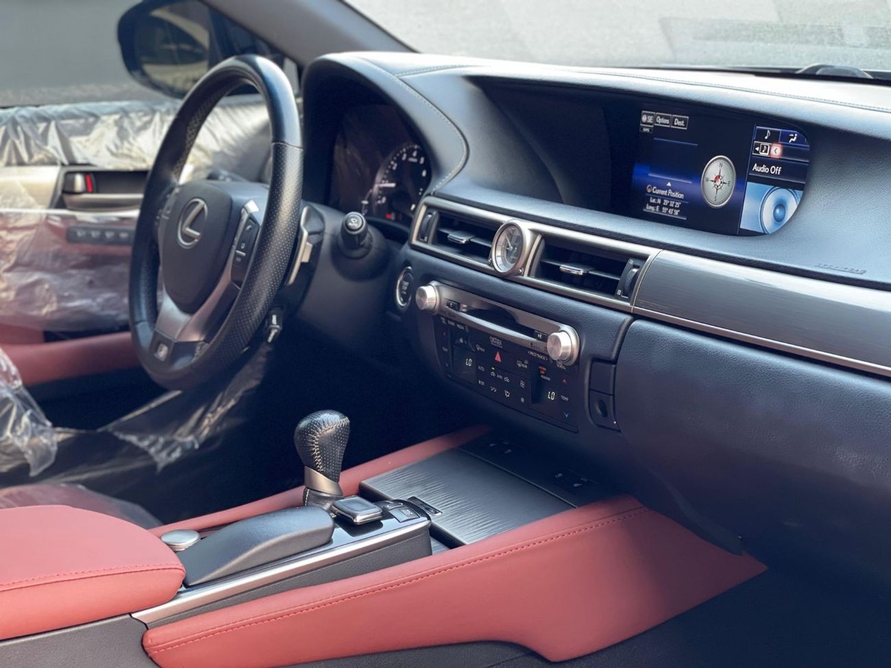 لكزس GS 350 F-Sport 3.5L REAR WHEEL DRIVE / BIG AND COMFORT SEATS / 8 SPEEDS / IN PERFECT CONDITION