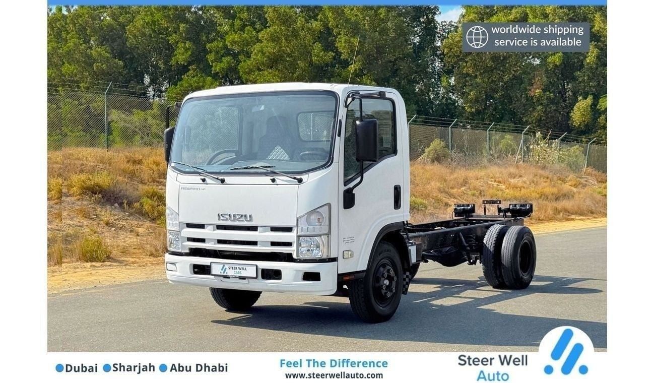 Isuzu NPR Reward 4.5L Diesel Engine Bare Chassis 3 / Smooth Performance / Ready to Drive / GCC