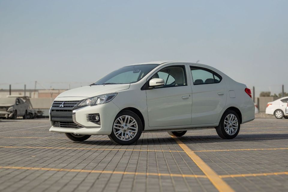 Used Mitsubishi Attrage GLX 1.2L l GCC l Zero Down Payment l AED 376 ...