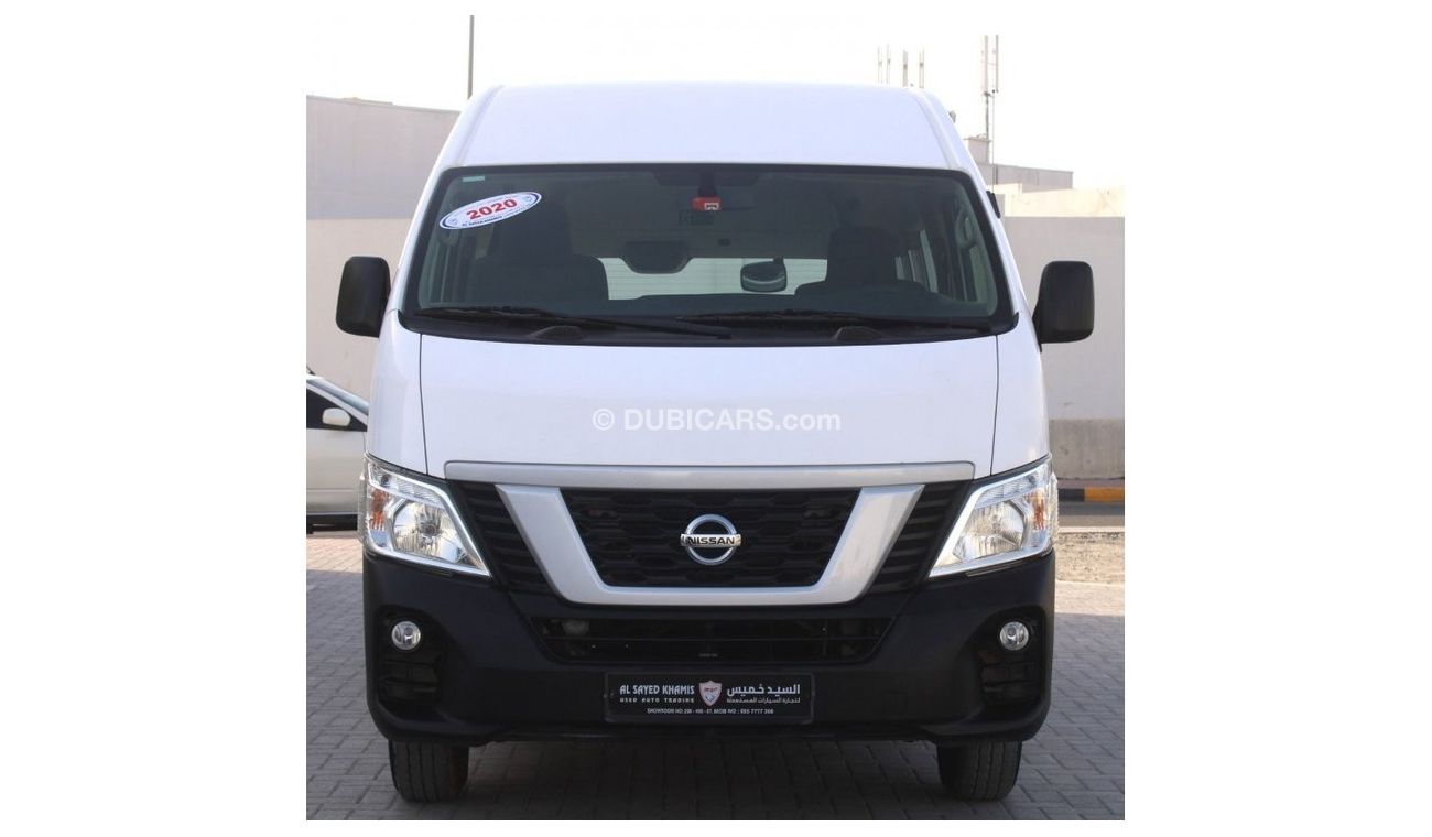 Nissan Urvan Window Van Wide Nissan Urvan 2020 GCC, standard seat, in excellent condition