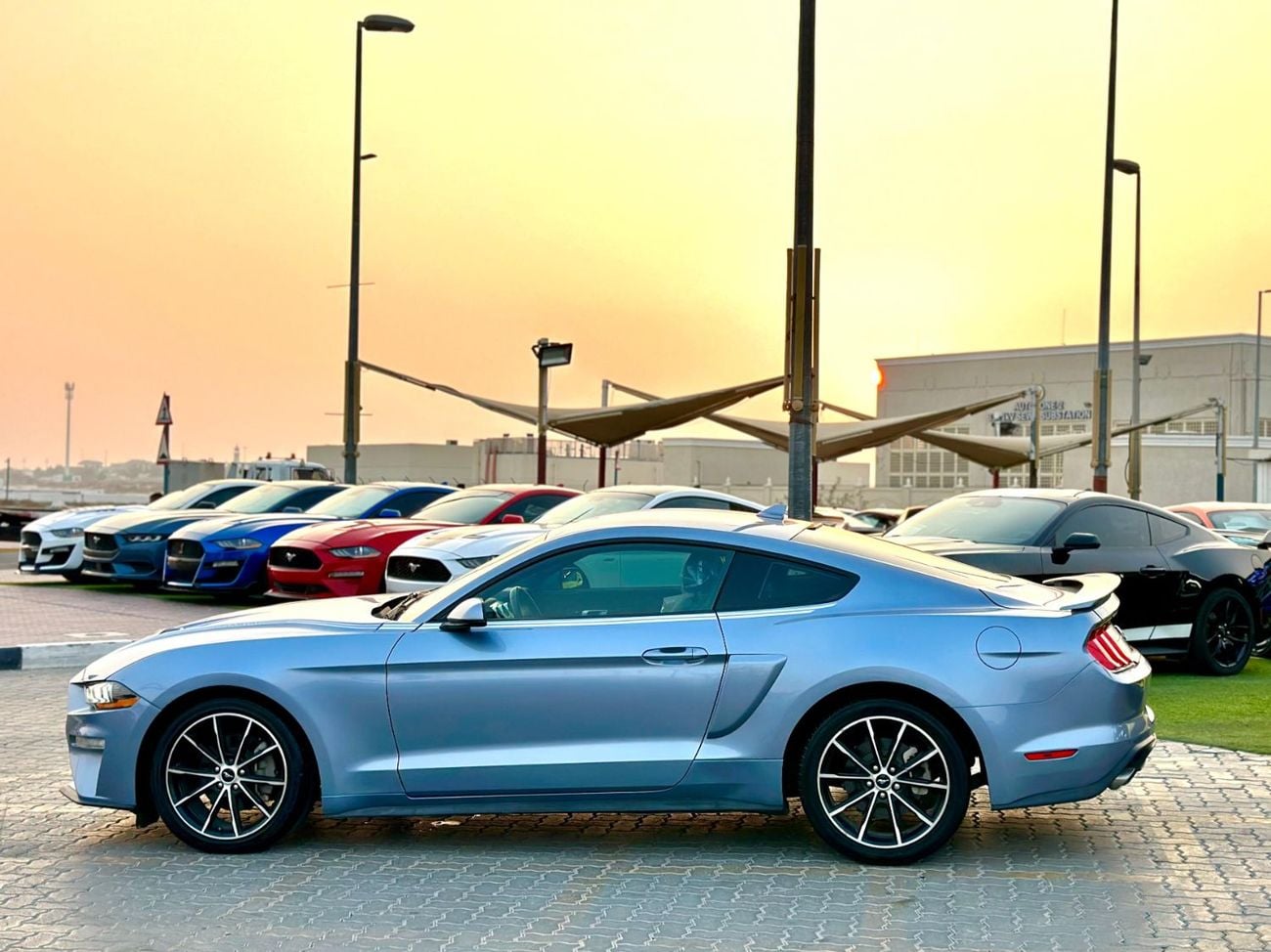 Ford Mustang STANDARD Ecoboost - Coastal Edition | Monthly 1300/- | 0% DP | Blindspot | # 50584