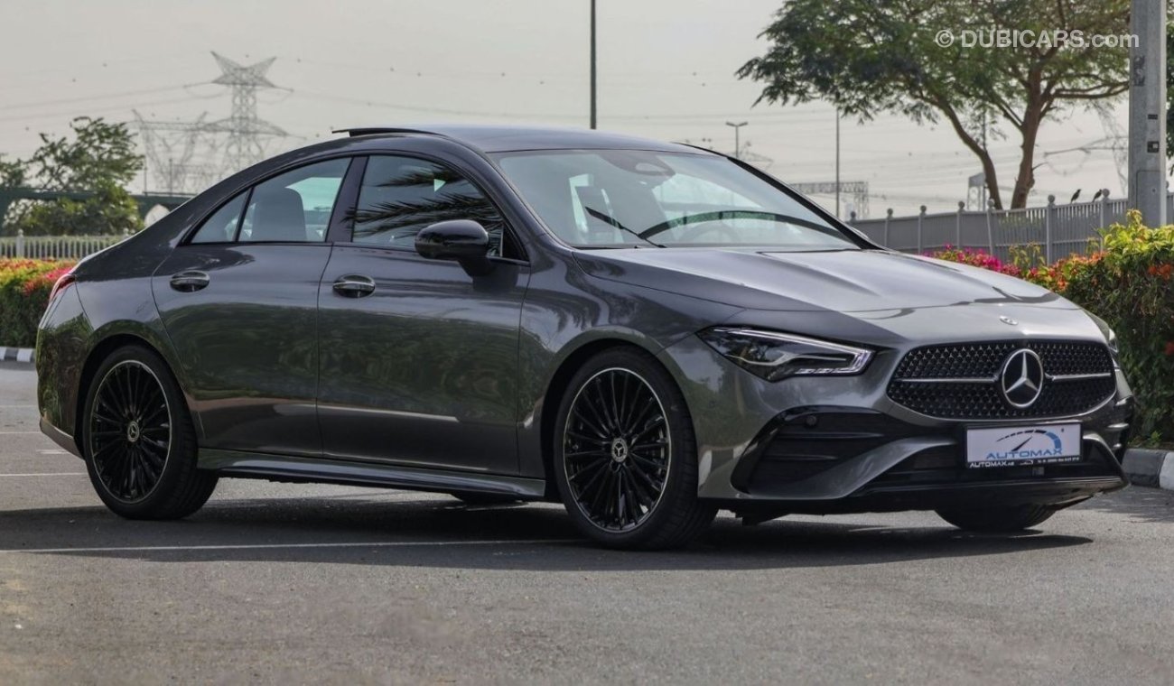 Mercedes-Benz CLA 200 New Facelift 1.4L , Night Package , 2024 GCC , 0Km , With 2 Years Unlimited Mileage WNTY @Official D