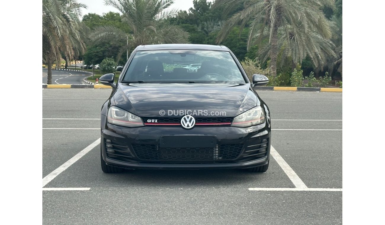 Volkswagen Golf GTI MODEL 2015 GCC CAR PREFECT CONDITION INSIDE AND OUTSIDE FULL FULL OPTION PANORAMIC ROOF LEATHER