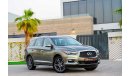 إنفينيتي QX60 1,743 P.M |  0% Downpayment | Immaculate Condition!