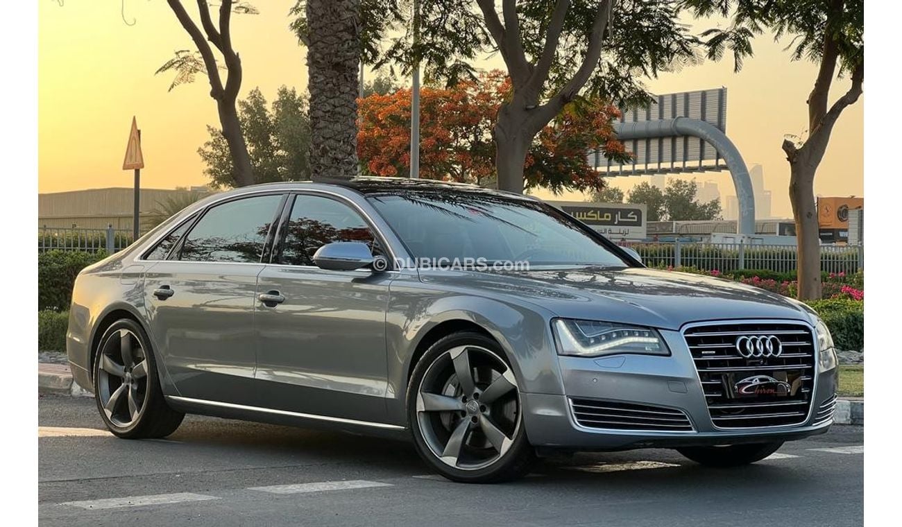 Audi A8 AUDI A8 L 4.0 TFSI QUATTRO GCC 2014 FULL OPTIONS TOP OF RANGE DEALER WARRANTY