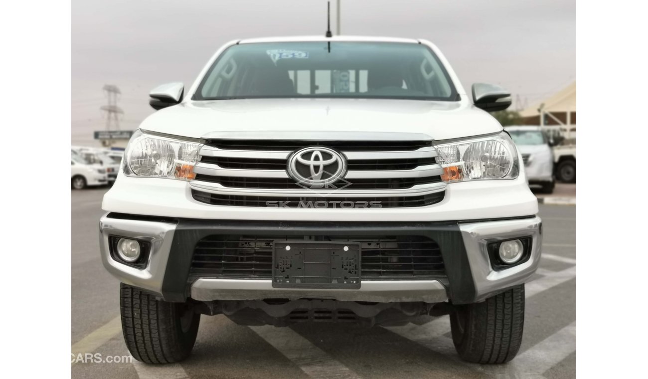 تويوتا هيلوكس 2.7L Petrol, M/T, DVD Camera, Wide body ,4WD ( LOT # 456)