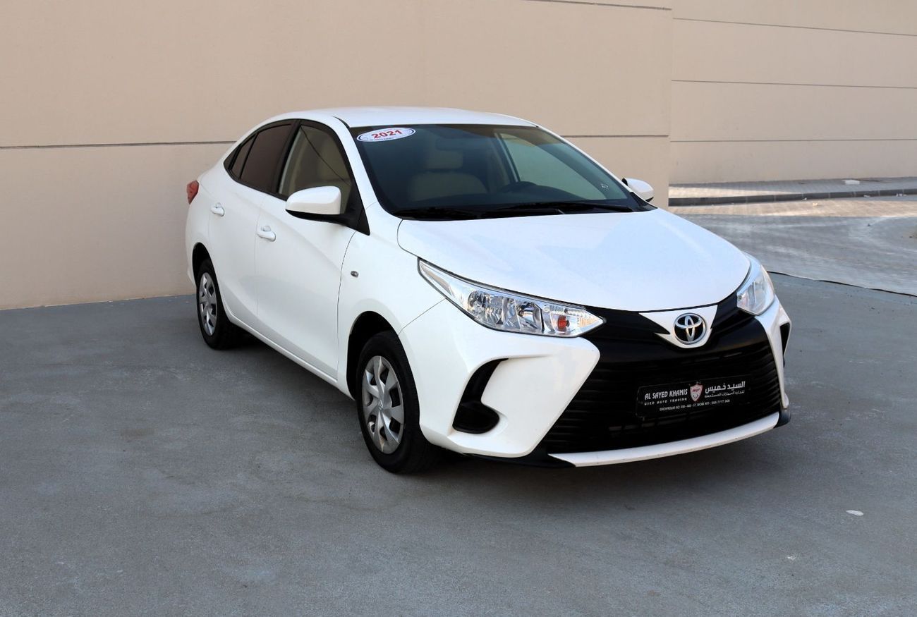 Toyota Yaris 2021 Toyota Yaris, GCC edition, in excellent condition, with no accidents, driving 83,000 kilometer