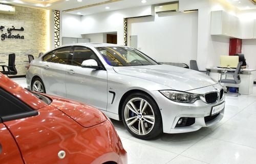 BMW 435i EXCELLENT DEAL for our BMW 435d GranCoupe M-Kit xDrive ( 2016 Model ) in Silver Color Korean Specs