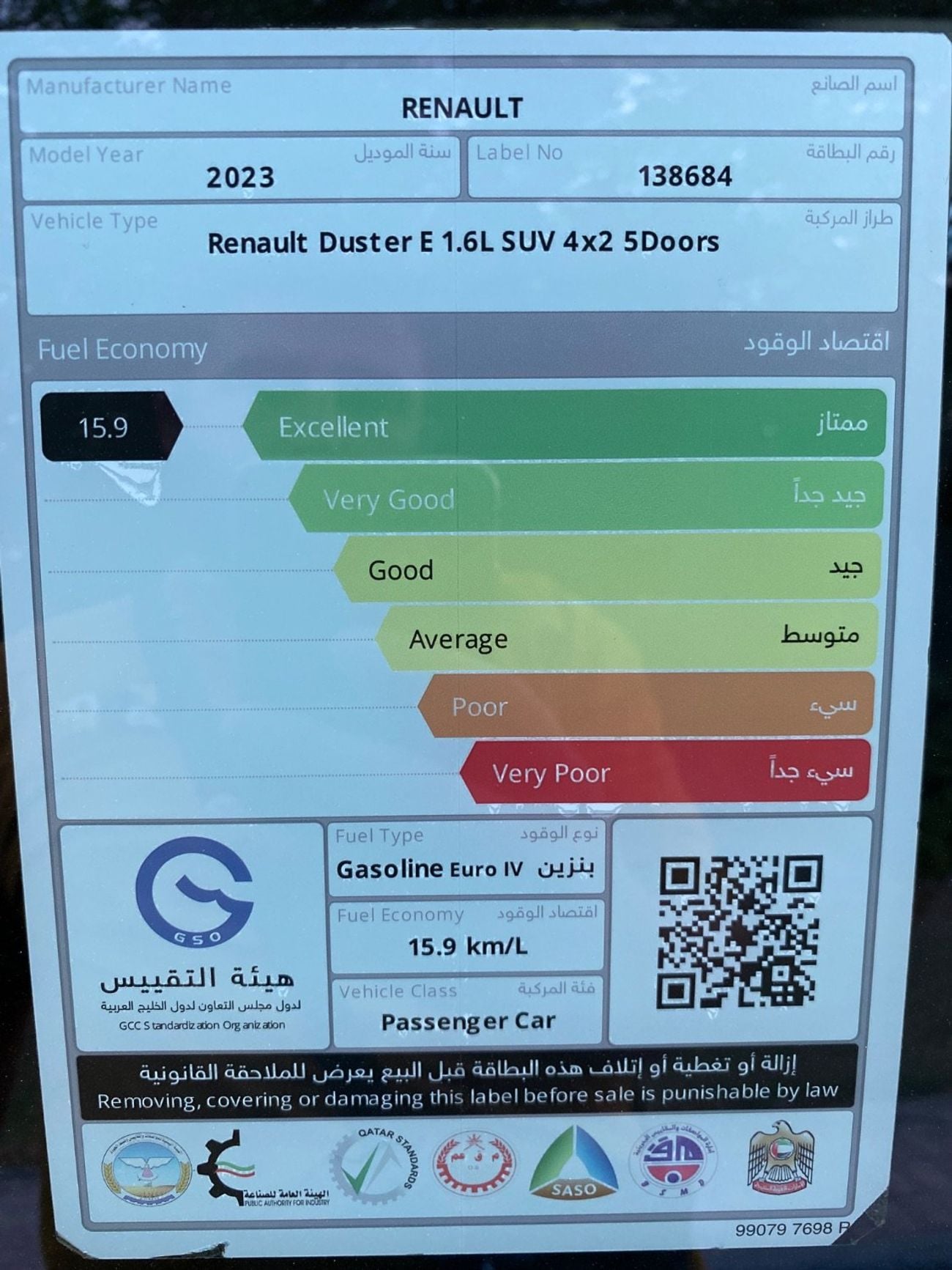 Renault Duster LE