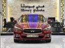 إنفينيتي Q50 EXCELLENT DEAL for our Infiniti Q50 2.0t ( 2016 Model ) in Red Color GCC Specs