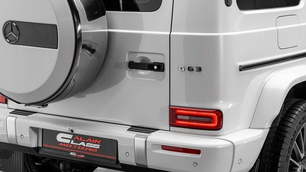 Mercedes Benz G63 AMG - 2025 - GCC Specs - Under Warranty and Service Contract