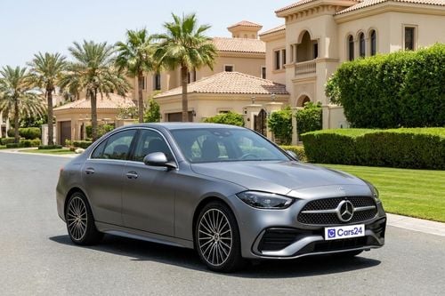 Mercedes Benz C200 2024 AMG PREMIUM PLUS | AED 2355/Month | 0 DP | 30 Day Return | Warranty