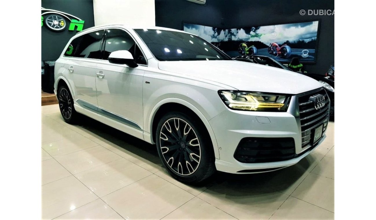 أودي Q7 AUDI Q7 S LINE 2016 MODEL GCC CAR WITH ORIGINAL PAINT AND FULL SERVICE HISTORY FOR 129K AED