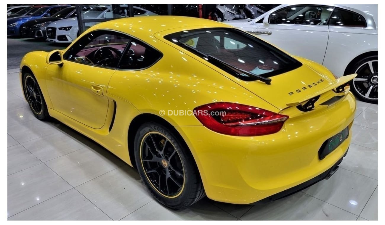 Porsche 718 Cayman Std PORSCHE CAYMAN 2015 GCC IN BEAUTIFUL SHAPE WITH FULL PORSCHE SERVICE HISTO