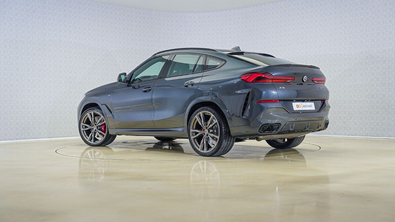 BMW X6 M50i 4.4L | AED 4,620 PM | Warranty February 2026 | GCC