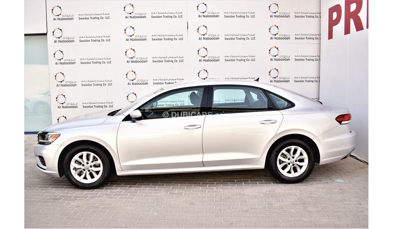 Volkswagen Passat AED 1370 PM | 2.5L S GCC DEALER WARRANTY