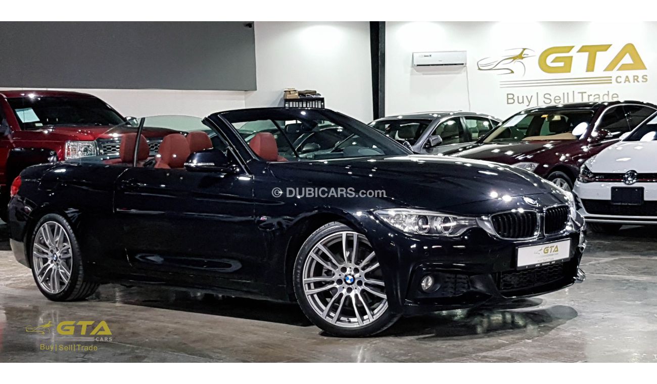 BMW 430i 2017 BMW 430i Cabriolet, Warranty+Service Contract, GCC
