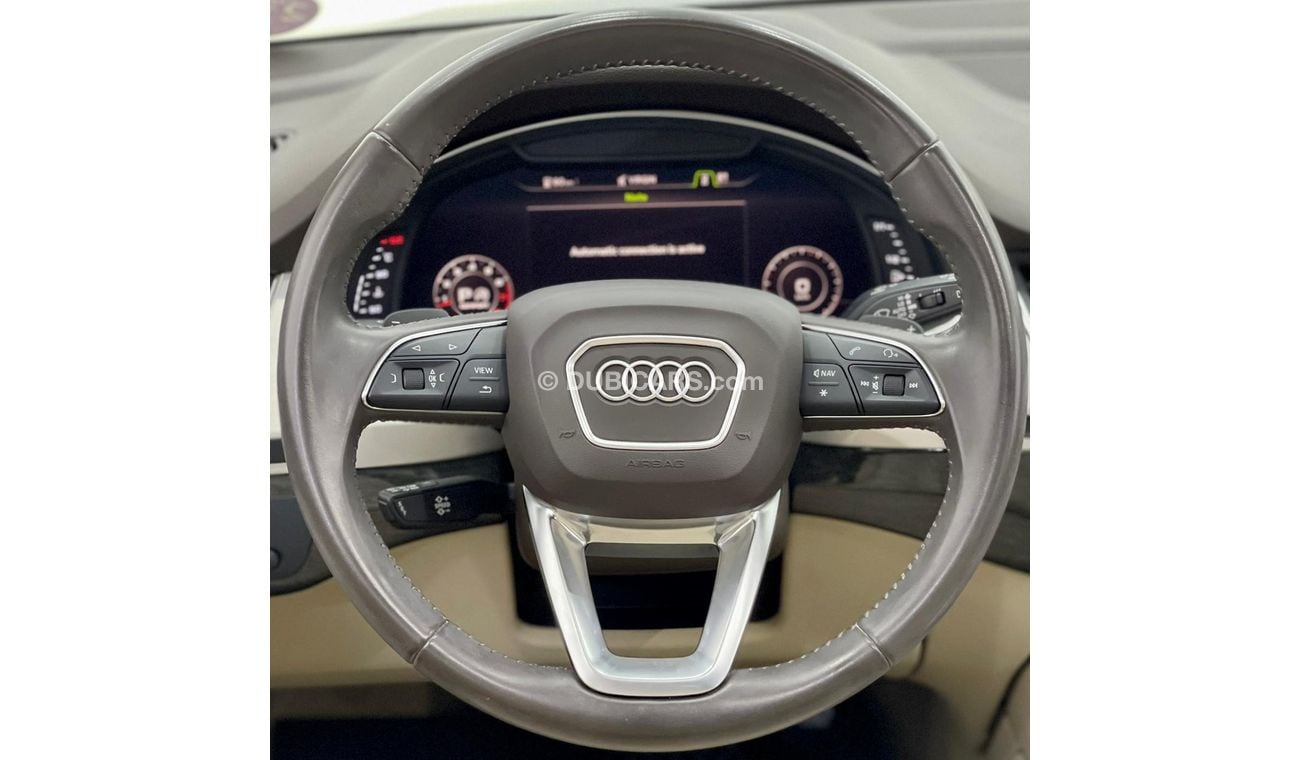 Audi Q7 45 TFSI quattro 2018 Audi Q7 45-TFSI, Full Audi History, Audi Service Contract 2023, Low Kms, GCC Sp