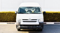 تويوتا هاياس HIACE HIGHROOF DELIVERY VAN 2021 MODEL 2.7L ENGINE MANUAL TRANSMISSION