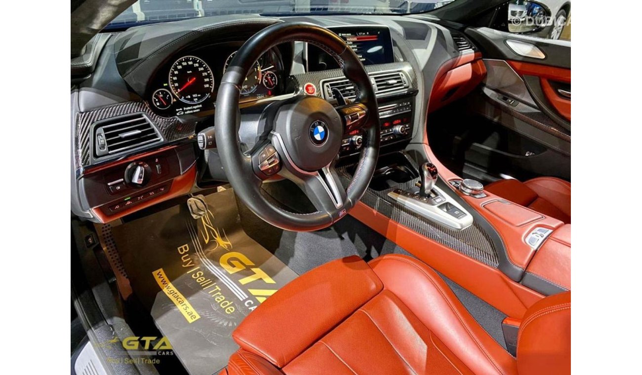 بي أم دبليو M6 2016 BMW M6 Gran Coupe LCI Facelift, Warranty, Full BMW Service History, Fully Loaded, GCC