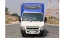 ميتسوبيشي فوسو 2017 | CANTER LONG CHASSIS SHUTTER BOX WITH GCC SPECS AND EXCELLENT CONDITION