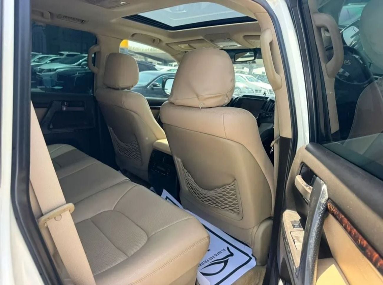 تويوتا لاند كروزر Toyota land cruser GXR 2009 facelifted 2025 V8 4.6 petrol Engin  colour white push start transmissio
