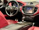 Maserati Ghibli 2015 Maserati Ghibli SQ4, Warranty, Maserati Service History, Low KMs, GCC