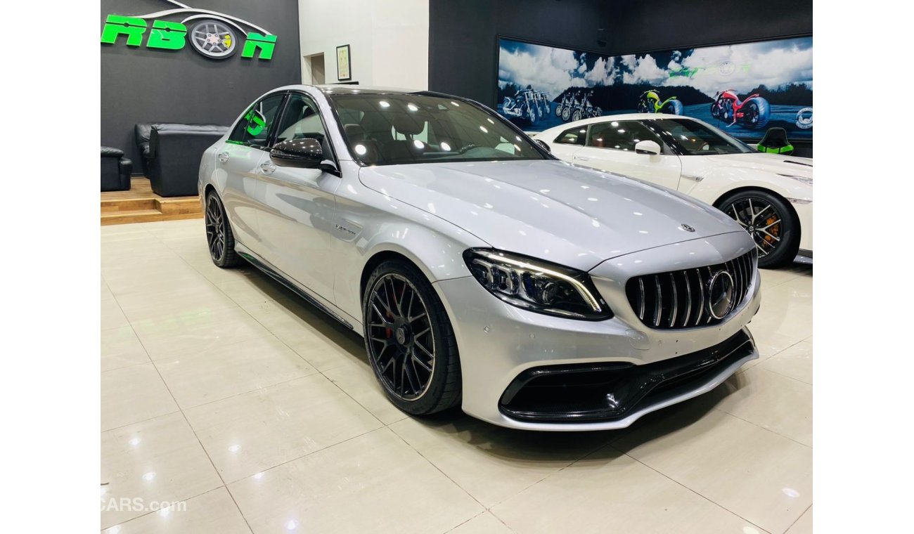 Mercedes-Benz C 63 AMG Std MERCEDES C63 S 2016 MODEL IN PERFECT CONDITION WITH ONLY 67K KM FOR 169K AED