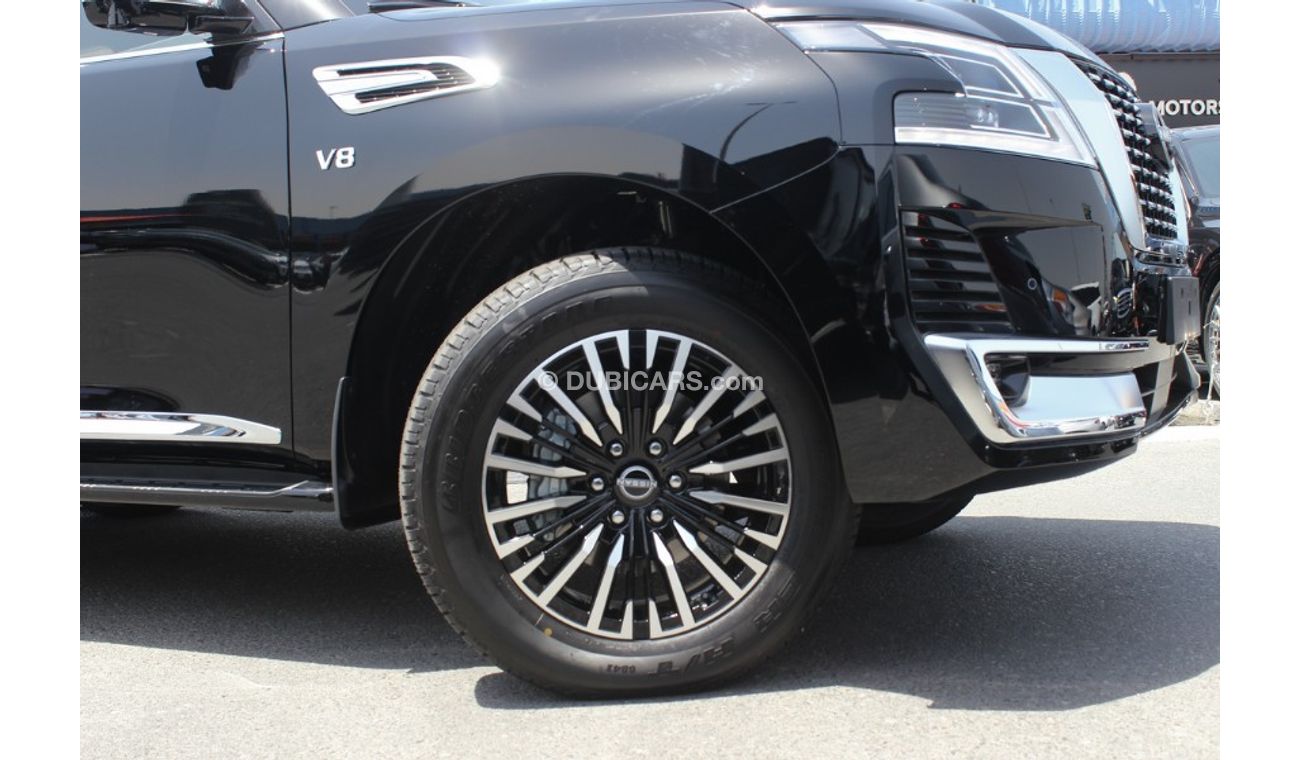 نيسان باترول (2023) V8 LE PLATINUM, GCC, UNDER WARRANTY AND SERVICE FROM LOCAL DEALER (Inclusive VAT)
