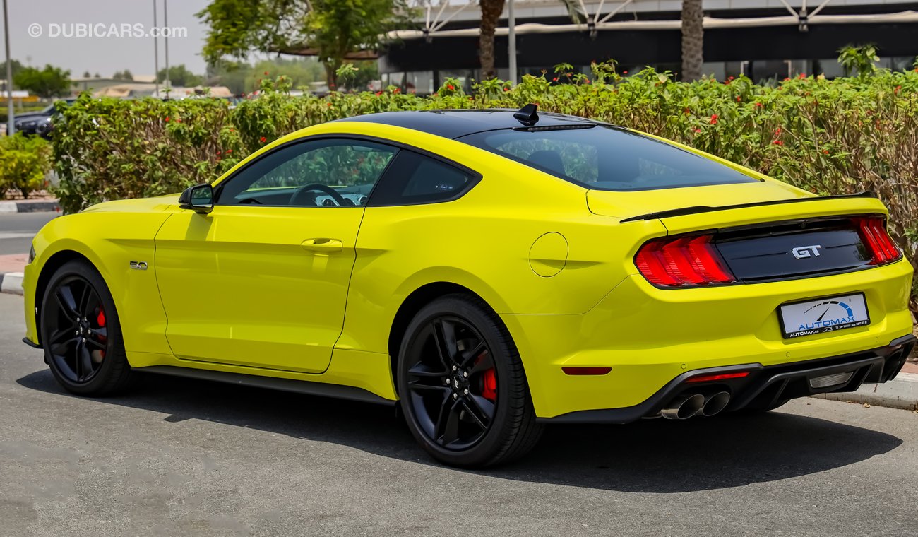 Ford Mustang GT Premium V8 , 2021 , GCC , 0Km , W/3 Yrs or 100K Km WNTY & 3 Yrs or 60K Km SRVC