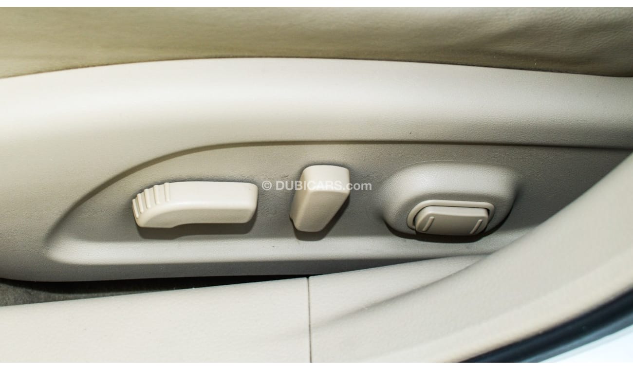 Nissan Altima White color inside Big Ward No.1 fingerprint slot, leather alloy wheels, camera screen control senso