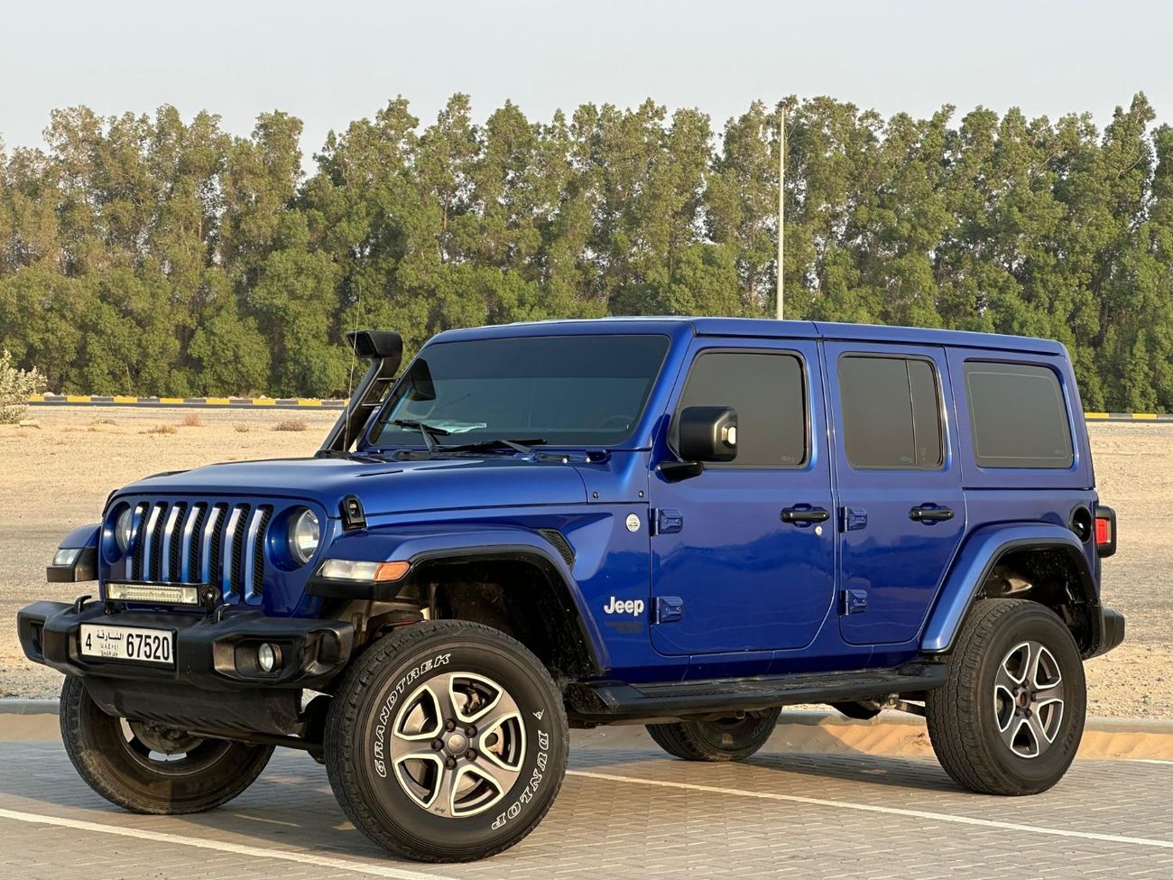جيب رانجلر Unlimited Sport 3.6L A/T JEEP WRANGLER UNLIMITED 2020 GCC GOOD CONDITION INSIDE OUT SIDE