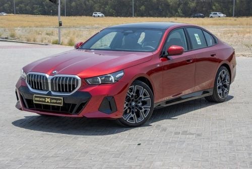 بي أم دبليو 520i (FOR EXPORT) 2024 BMW 520i || BRAND NEW || RED || 0KM