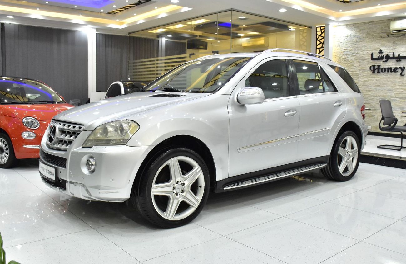 مرسيدس بنز ML 350 EXCELLENT DEAL for our Mercedes Benz ML350 4Matic ( 2009 Model ) in Silver Color GCC Specs