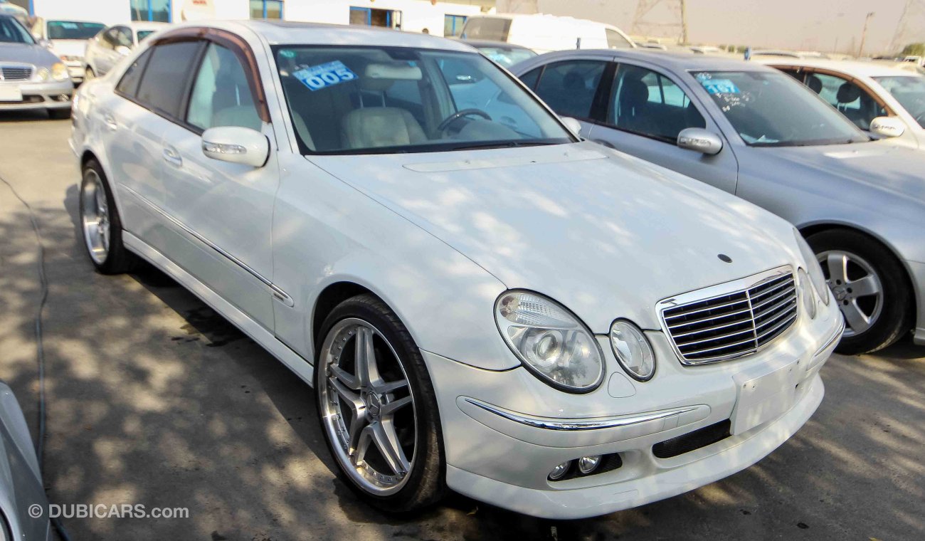 Mercedes-Benz E 500 Wit Brabus kit