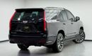 Cadillac Escalade Sport Platinum 6.2L 4WD 2022 Cadillac Escalade Sport Platinum, 2027 Cadillac Warranty + Service Pack
