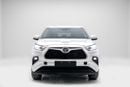 تويوتا هايلاندر GLE 2.5L Hybrid - Platinum White Pearl Inside Grey | Export Only