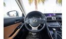 Lexus IS300 Premier LEXUS IS 300  Full Option  2020 GCC Under Warranty