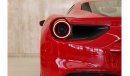 Ferrari 488 Std GTB | 2017 - GCC - Well Maintained - Best in Class - Excellent Condition | 3.9L V8