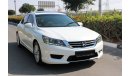 Honda Accord 2014/ 4 CYL/2.4/ GCC/ 100% ORIGINAL PAINT/ 1 YEAR WARRANTY