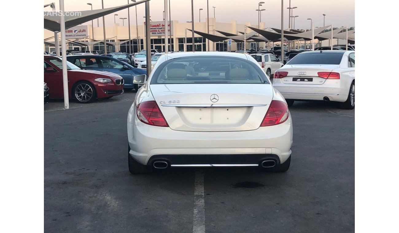 مرسيدس بنز CL 500 موديل 2010 خليجي فل مواصفات فتحه سقف وكراسي جلد ومثبت سرعه وتحكم كهربي كامل ونظام صوت ممتاز وكاميرا 