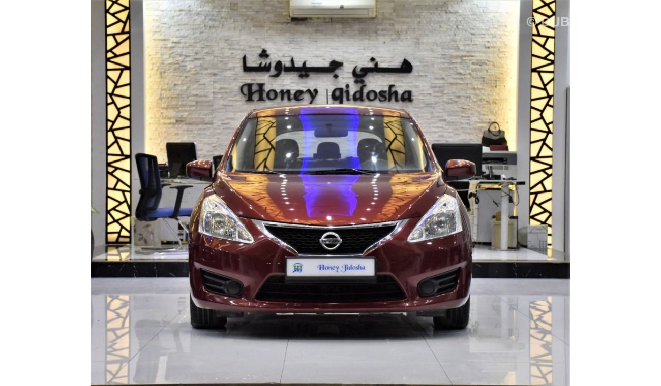 Nissan Tiida EXCELLENT DEAL for our Nissan Tiida ( 2014 Model ) in Red Color GCC Specs
