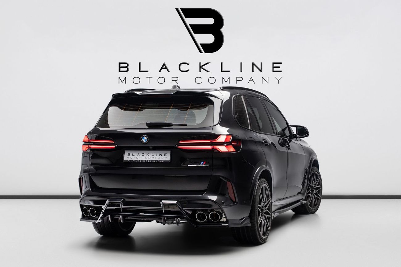 BMW X5 M COMPETITION BUY NOW, PAY 2027 | THE BLACKLINE STANDARD | 2030 BMW Warranty + Service, GCC